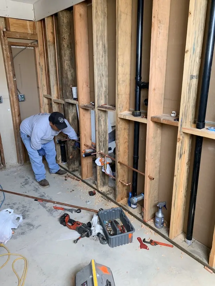 Commercial rough-in plumbing for Commercial Plumbing in Stafford Springs